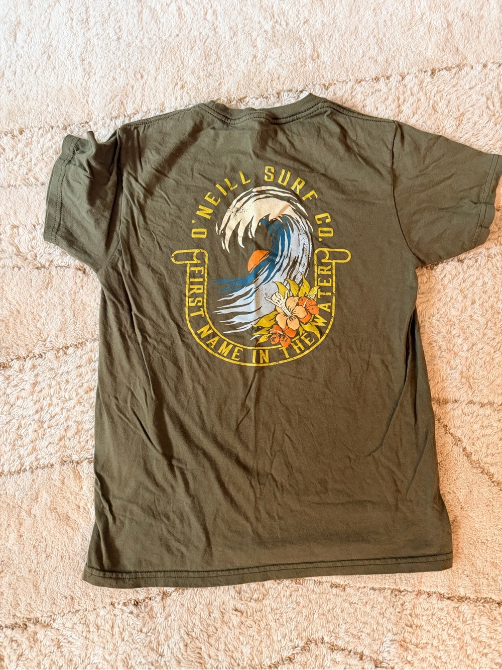 O'Neill Olive Surf Graphic Tee